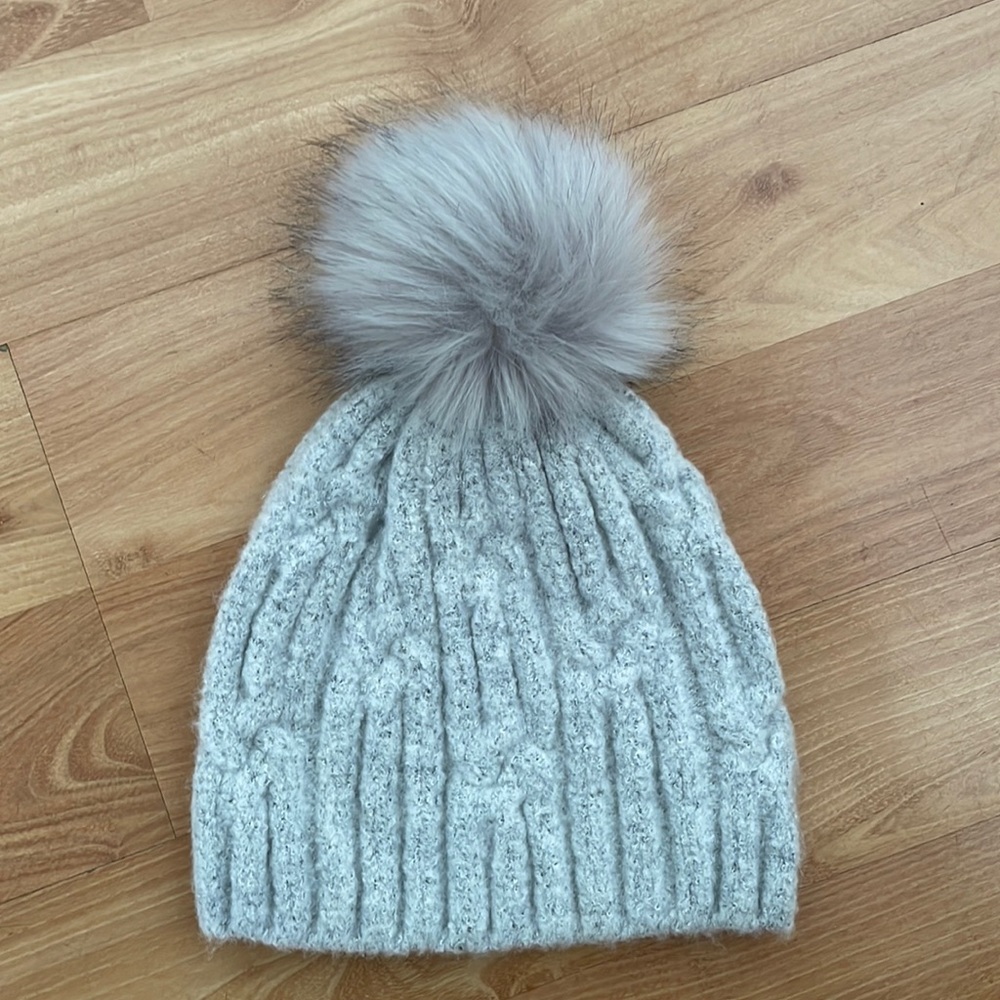 Express Soft & Warm Light Grey Beanie
